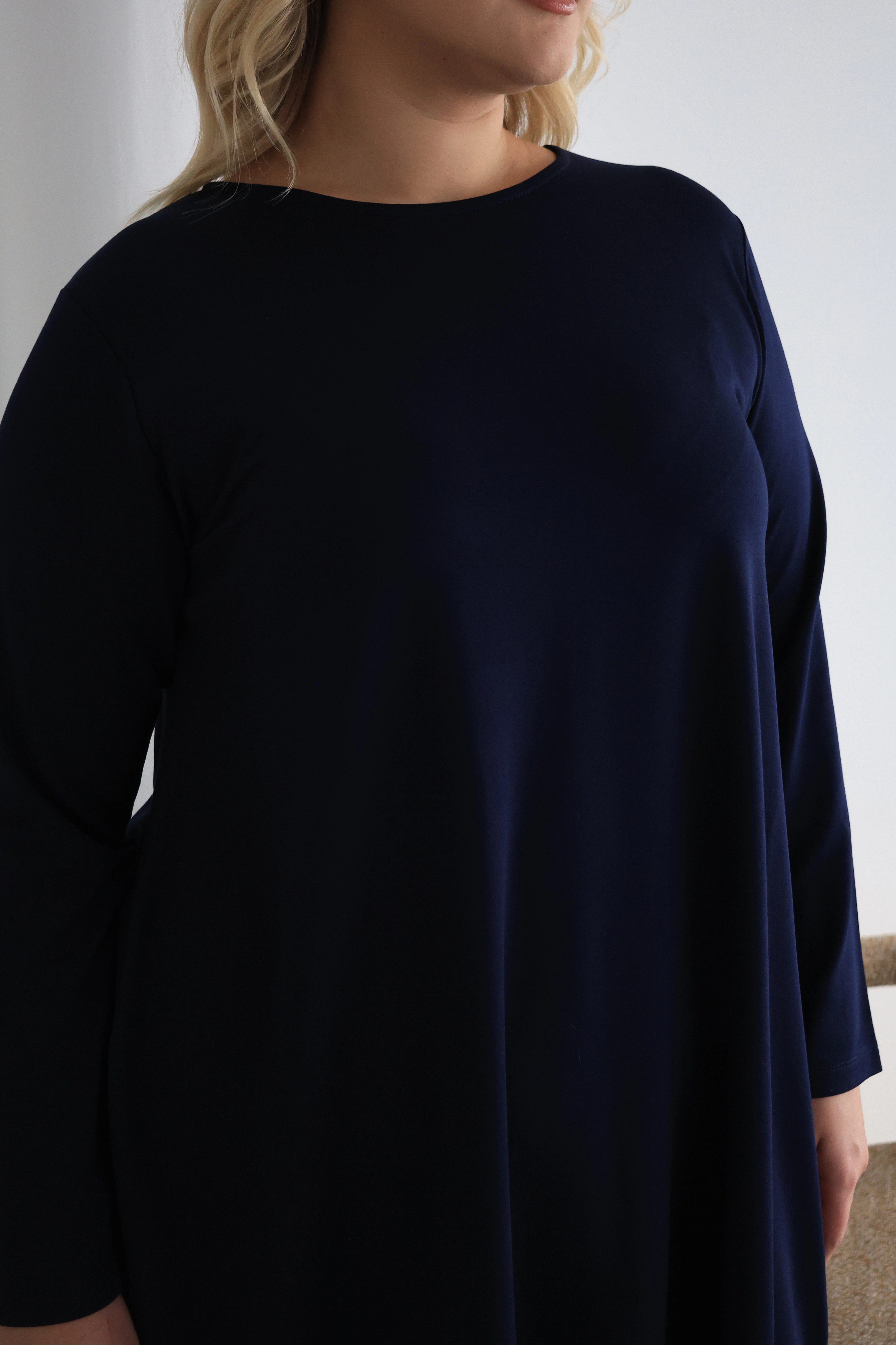 Düz Kesim Rahat Oversize Tunik – Günlük ve Şık Kombinler İçin