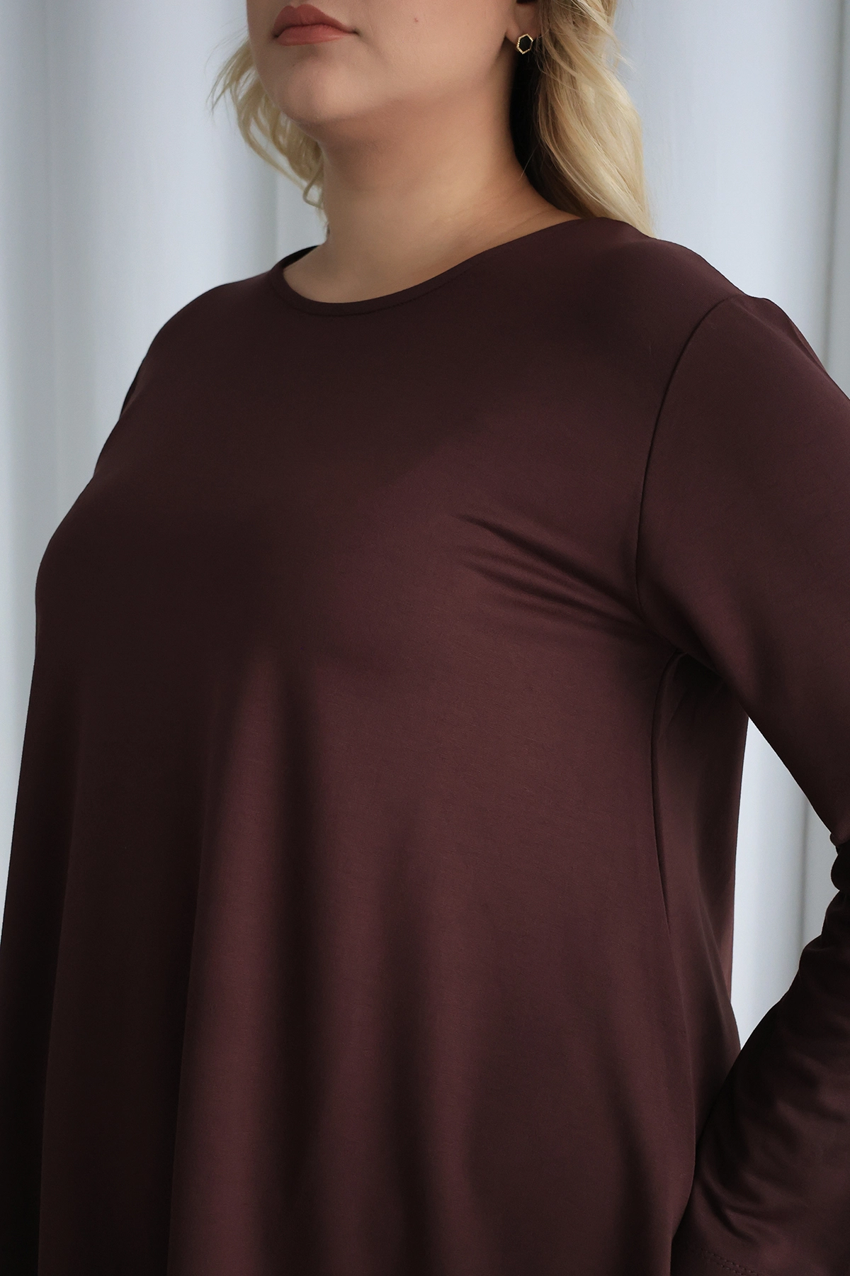 Düz Kesim Rahat Oversize Tunik – Günlük ve Şık Kombinler İçin