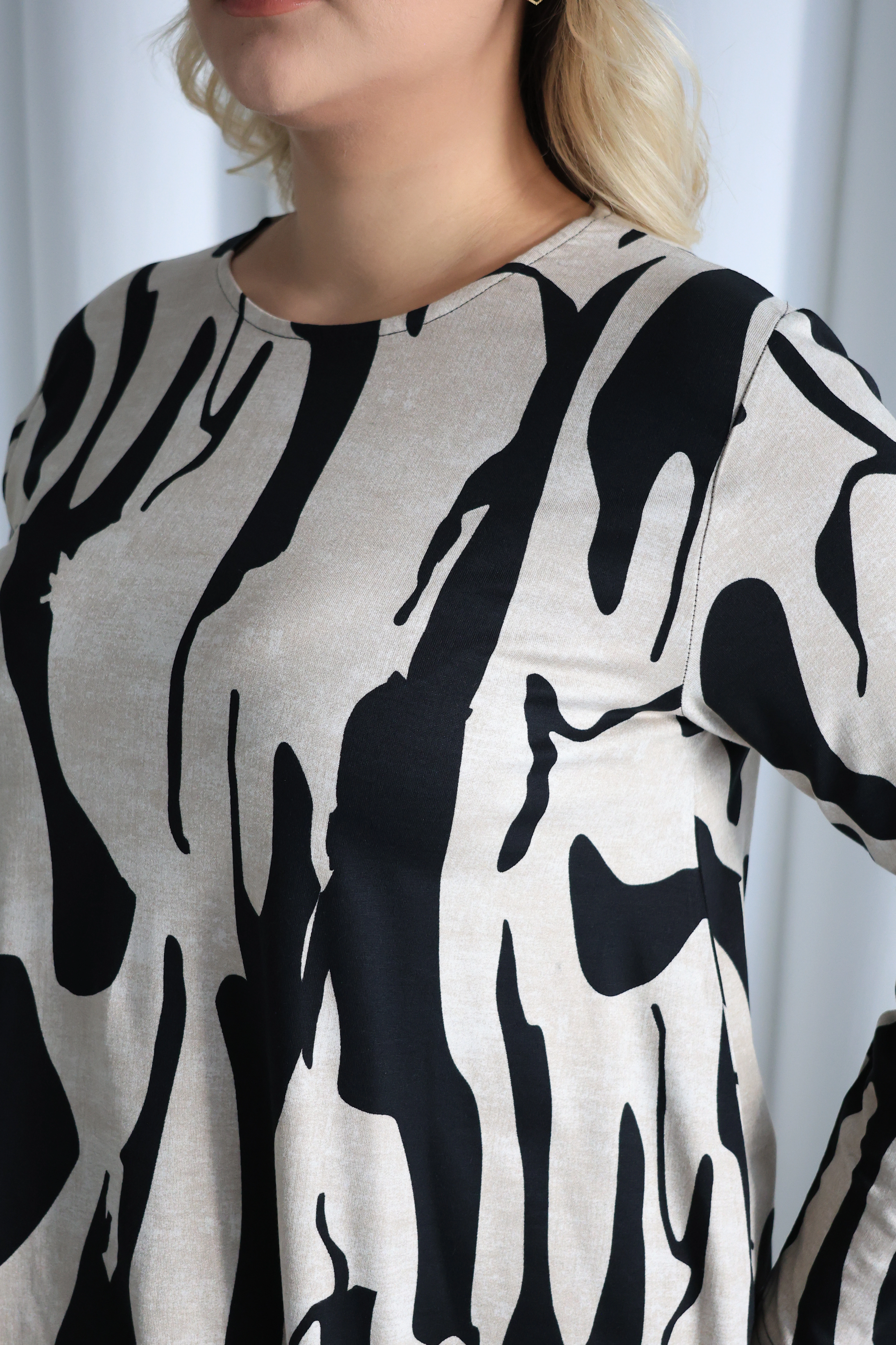 Düz Kesim Rahat Oversize Tunik – Günlük ve Şık Kombinler İçin ZPLUS XXL